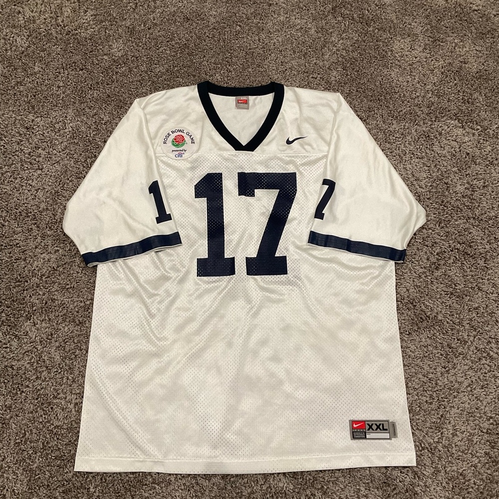 Penn State Nittany Lions #17 Rose Bowl Nike XXL Football Jersey NCAA